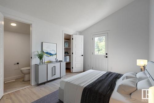 8303 87 St Nw, Edmonton, AB - Indoor Photo Showing Bedroom