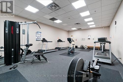 1013 - 18 Lee Centre Drive, Toronto (Woburn), ON - Indoor Photo Showing Gym Room