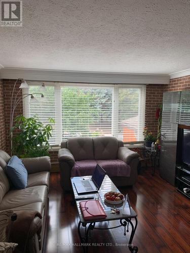 263 Oak Park Avenue, Toronto (Woodbine-Lumsden), ON - Indoor Photo Showing Living Room With Fireplace