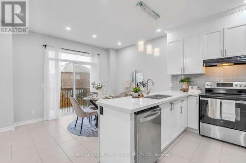 2375 Dobbinton Street, Oshawa (Windfields), ON - Indoor Photo Showing Kitchen With Stainless Steel Kitchen With Double Sink