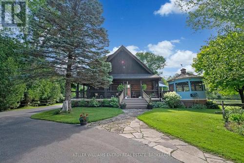 112 Farmstead Road, Kawartha Lakes (Manilla), ON - Outdoor With Facade