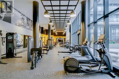 S808 - 180 Mill Street, Toronto (Waterfront Communities), ON - Indoor Photo Showing Gym Room