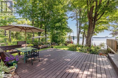 1641 Walkers Point Road, Gravenhurst, ON - Outdoor With Deck Patio Veranda