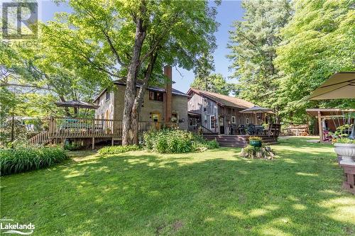 1641 Walkers Point Road, Gravenhurst, ON - Outdoor With Deck Patio Veranda