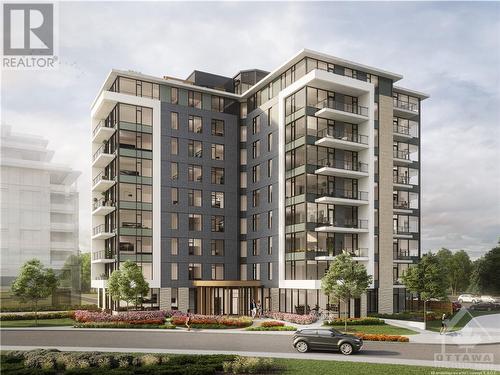 Welcome to The Spencer by EQ Homes - A collection of 85 luxury condos in Greystone Village. - 360 Deschatelets Avenue Unit#807, Ottawa, ON - Outdoor With Facade