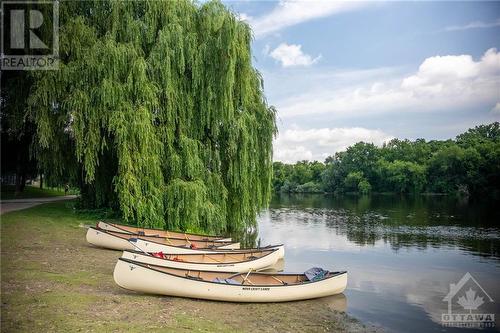 Brantwood Park is a stroll away. - 360 Deschatelets Avenue Unit#807, Ottawa, ON - Outdoor With Body Of Water With View