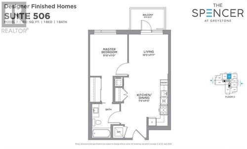 Unit Floorplan - 360 Deschatelets Avenue Unit#506, Ottawa, ON - Other