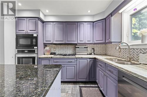 19 Minstrel Court, Hamilton (Mountview), ON - Indoor Photo Showing Kitchen With Double Sink With Upgraded Kitchen