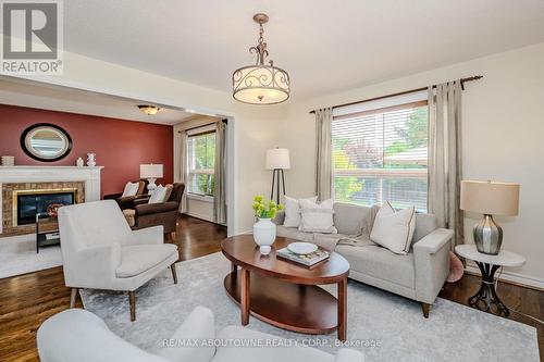 126 Howell Road, Oakville (River Oaks), ON - Indoor Photo Showing Living Room With Fireplace