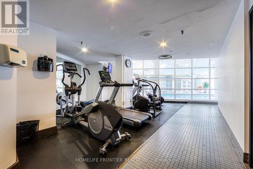 1015 - 35 Trailwood Drive, Mississauga (Hurontario), ON - Indoor Photo Showing Gym Room