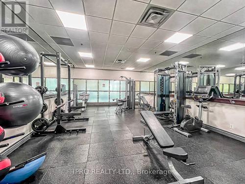 105 - 339 Rathburn Road W, Mississauga (City Centre), ON - Indoor Photo Showing Gym Room