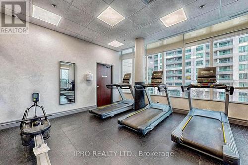 105 - 339 Rathburn Road W, Mississauga (City Centre), ON - Indoor Photo Showing Gym Room