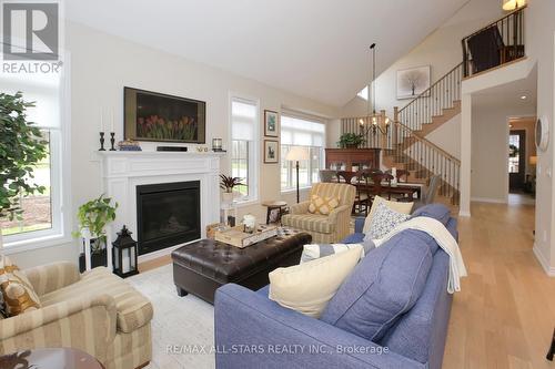 37 Howard Williams Court, Uxbridge, ON - Indoor Photo Showing Living Room With Fireplace