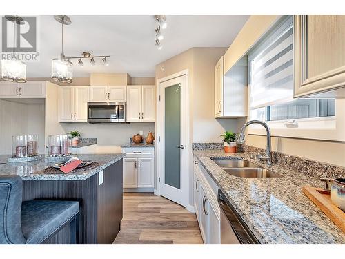 5640 51St Street Unit# 203, Osoyoos, BC - Indoor Photo Showing Kitchen With Double Sink With Upgraded Kitchen