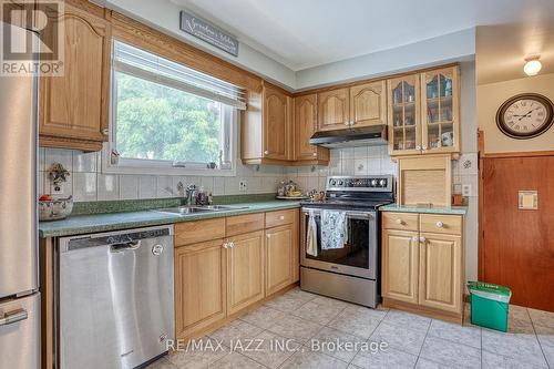 3 Strike Avenue, Clarington (Bowmanville), ON - Indoor Photo Showing Kitchen With Double Sink