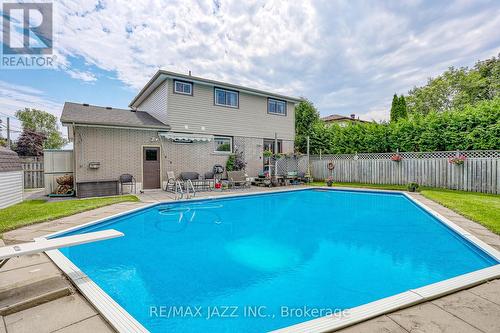 3 Strike Avenue, Clarington (Bowmanville), ON - Outdoor With In Ground Pool With Backyard