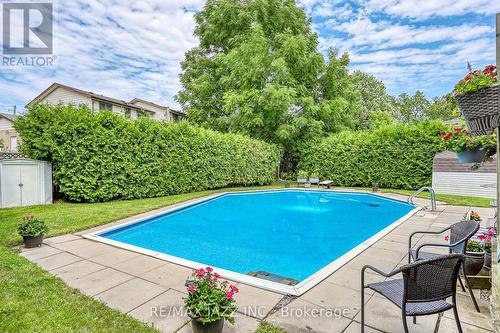 3 Strike Avenue, Clarington (Bowmanville), ON - Outdoor With In Ground Pool With Backyard