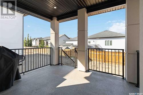 255 Flynn Cove, Saskatoon, SK - Outdoor With Deck Patio Veranda With Exterior