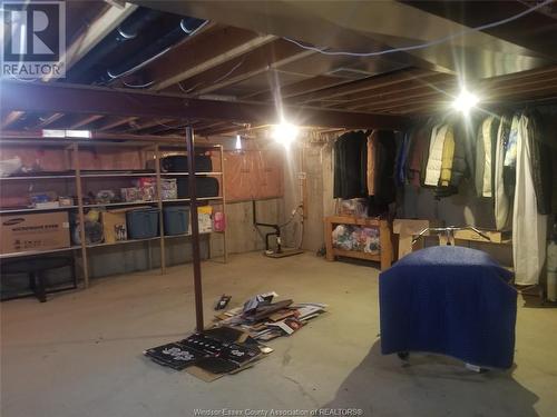 11921 Cobblestone, Windsor, ON - Indoor Photo Showing Basement