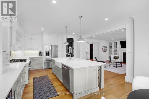 2105 Springridge Drive, London, ON - Indoor Photo Showing Kitchen With Stainless Steel Kitchen With Upgraded Kitchen