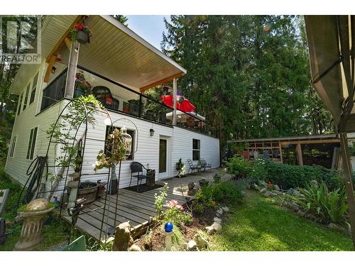 1766 Riondel  N Road, Riondel, BC - Outdoor With Deck Patio Veranda With Exterior