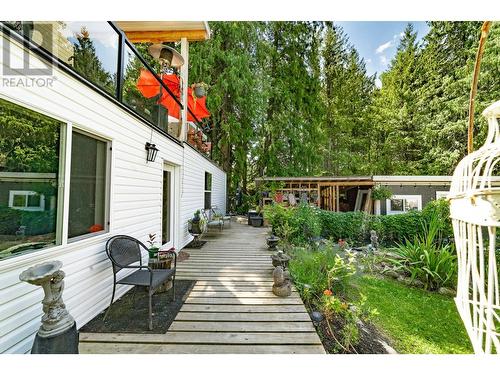 1766 Riondel  N Road, Riondel, BC - Outdoor With Deck Patio Veranda With Exterior