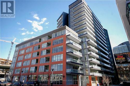 1004 - 15 Bruyeres Mews, Toronto, ON - Outdoor With Balcony With Facade