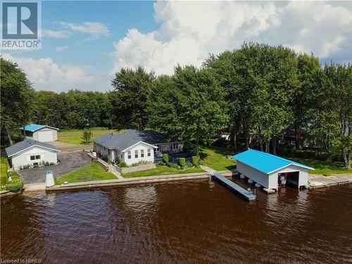 640 Lac Des Deux Milles Road, Sturgeon Falls, ON - Outdoor With Body Of Water