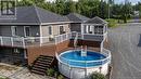 3367 Woodstock Road, Fredericton, NB  - Outdoor With Above Ground Pool With Deck Patio Veranda With Exterior 