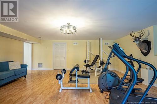 3367 Woodstock Road, Fredericton, NB - Indoor Photo Showing Gym Room