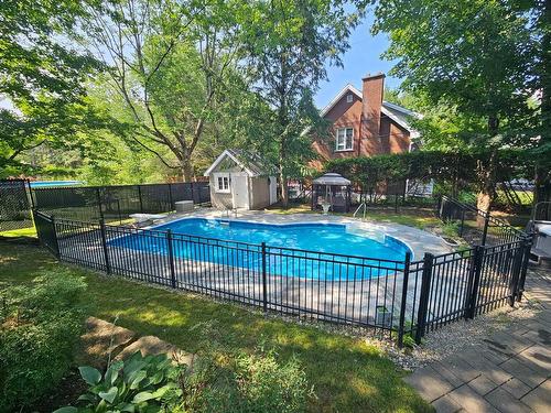 Pool - 1845 Rue De Toulouse, Sherbrooke (Les Nations), QC - Outdoor With In Ground Pool With Backyard