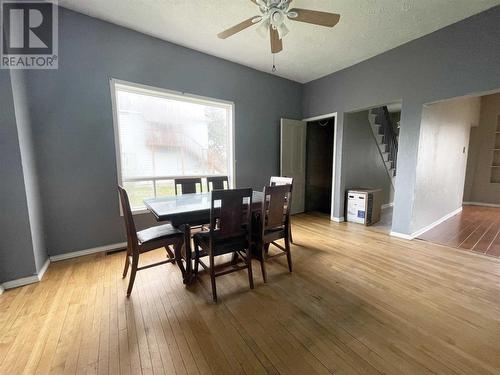 85 Monk St, Chapleau, ON - Indoor Photo Showing Dining Room