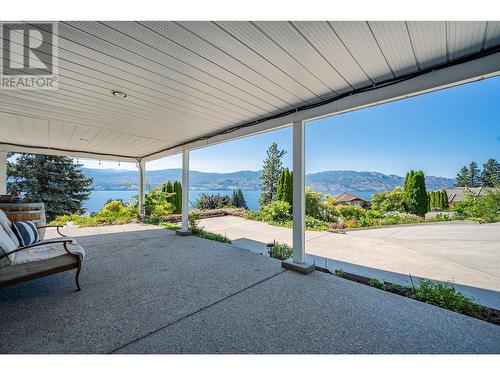 1290 Menu Road, West Kelowna, BC - Outdoor With Deck Patio Veranda With View