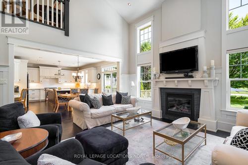 159 Grand Cypress Lane, Blue Mountains (Blue Mountain Resort Area), ON - Indoor Photo Showing Living Room With Fireplace