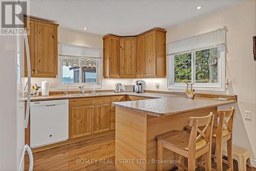 146 Lakeland Road, Kawartha Lakes (Bobcaygeon), ON - Indoor Photo Showing Kitchen With Double Sink