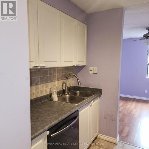 307 - 65 Silvercreek Parkway N, Guelph, ON - Indoor Photo Showing Kitchen With Double Sink