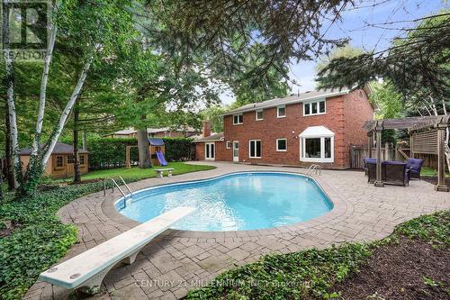 1446 Durham Street, Oakville (Eastlake), ON - Outdoor With In Ground Pool With Backyard With Exterior