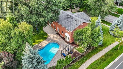 1446 Durham Street, Oakville (Eastlake), ON - Outdoor With In Ground Pool