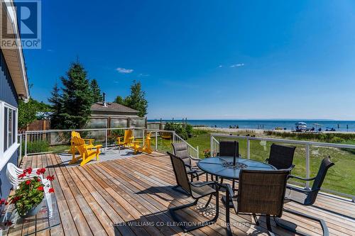 1486 Tiny Beaches Road N, Tiny, ON - Outdoor With Body Of Water With Deck Patio Veranda With Exterior