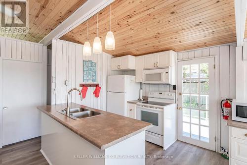 1486 Tiny Beaches Road N, Tiny, ON - Indoor Photo Showing Kitchen With Double Sink