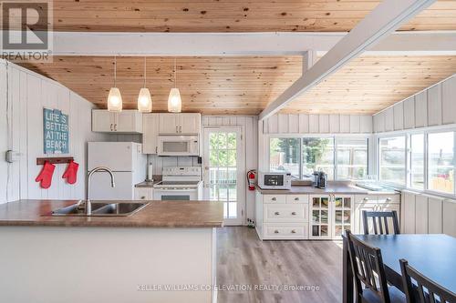 1486 Tiny Beaches Road N, Tiny, ON - Indoor Photo Showing Kitchen With Double Sink