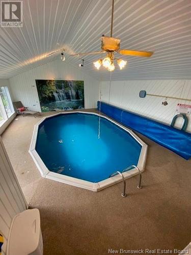 7082 Route 17, Saint-Quentin, NB - Indoor Photo Showing Other Room With In Ground Pool