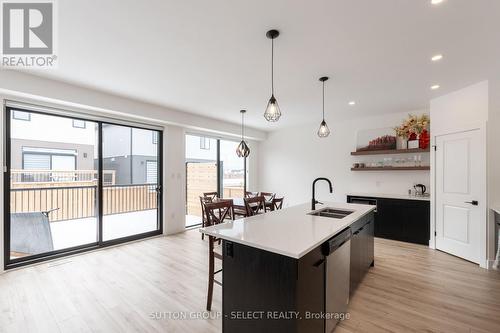 33 - 1820 Canvas Way, London, ON - Indoor Photo Showing Kitchen With Double Sink