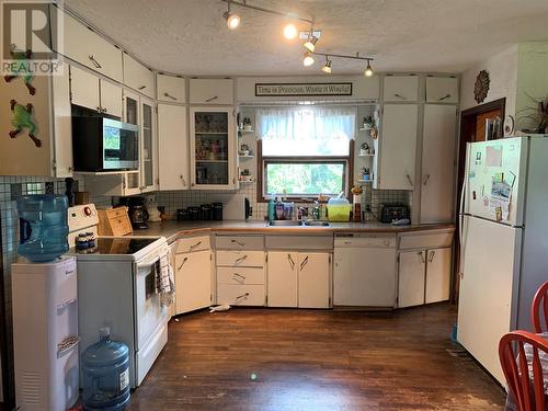 1017 94 Avenue, Dawson Creek, BC - Indoor Photo Showing Kitchen With Double Sink