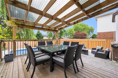 31 Trenholme Crescent, Hamilton, ON - Outdoor With Deck Patio Veranda With Exterior