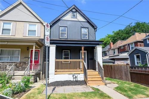 55 Douglas Avenue, Hamilton, ON - Outdoor With Deck Patio Veranda With Facade