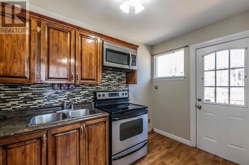 608 Topsail Road, St. John'S, NL - Indoor Photo Showing Kitchen With Double Sink