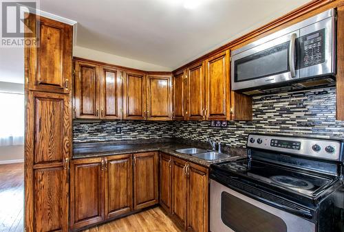 608 Topsail Road, St. John'S, NL - Indoor Photo Showing Kitchen With Double Sink