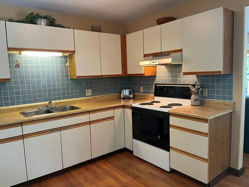 1630 Carol Street, Kaslo, BC - Indoor Photo Showing Kitchen With Double Sink