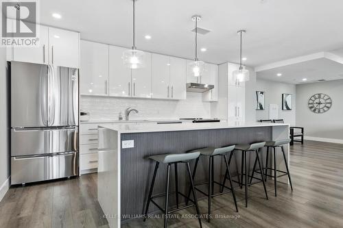 2013 - 15 Queen Street S, Hamilton (Central), ON - Indoor Photo Showing Kitchen With Upgraded Kitchen